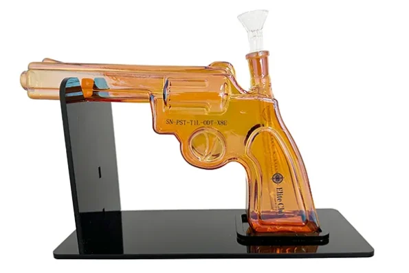 Elite Club Revolver Bong with gradient finish and gold branding, available on Bongs Australia.